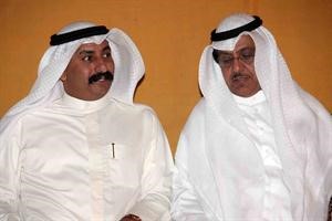 النائب السابق مبارك الخرينج حاضرا في افتتاح مقر سعود الخرينج﻿