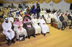 جانب من ابناء الدائرة الثالثة في مقر المحارب	هشام كامل﻿