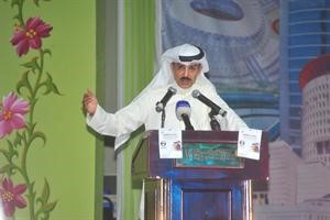 فهد جاسم الشهاب متحدثا الى ناخبي الدائرة الثانية﻿