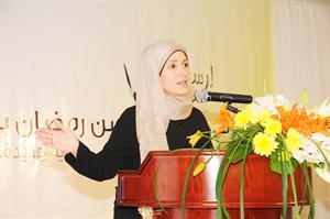 مرشحة الدائرة الاولى مجنان بوشهري﻿