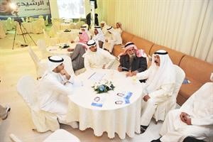 بعض الحضور في مقر ذكرى الرشيدي﻿