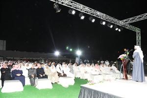 فيصل الدويسان متحدثا الى ابناء الدائرة الاولى﻿