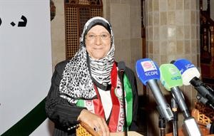 مرشحة الدائرة الاولى الوزيرة والنائبة السابقة دمعصومة المبارك 	متين غوزال﻿