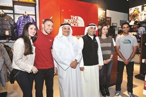 المطوع مع فريق عمل The North Face﻿