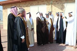 الشيخ مبارك الحمود ناب عن سمو نائب الامير وولي العهد في افتتاح البطولة﻿