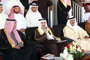 الشيخ مبارك الحمود يعلن افتتاح البطولة﻿