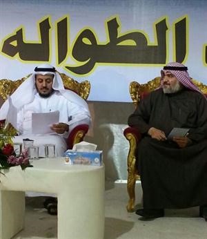المرشح عمش الشمري متحدثا﻿