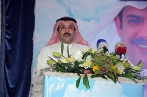 مؤيد الخلف متحدثا الى ناخبي الدائرة الرابعة﻿