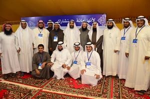 دعبدالرحمن الجيران متوسطا اللجنة الاعلامية لحملته الانتخابية﻿