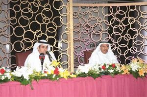 المحاضران العصفور والمطيري﻿