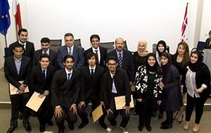 دعبدالرحمن الرضوان متوسطا الطلبة الدارسين في مالطا﻿