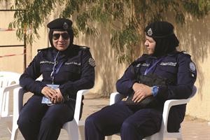 عناصر الشرطة النسائية واستراحة محارب﻿