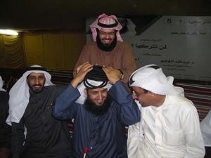 فرحة الفوز في مقر الدوسري﻿