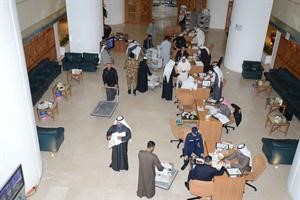 صناديق الاقتراع في عهدة الأمانة العامة
