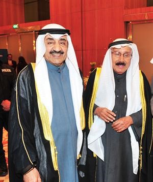 جاسم الخرافي مشاركا في الاحتفال﻿