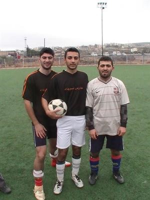 النجمان ربيع ورامي الجرماني ووعد مهنا
