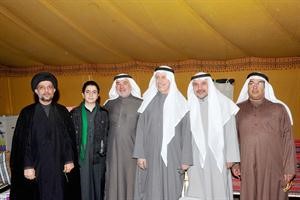 صالح عاشور بين المهنئين