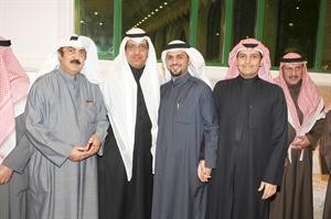 مبارك الخرينج في استقبال المباركين