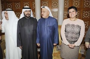 نبيل الفضل متوسطا صفاء الهاشم وسعدون حماد