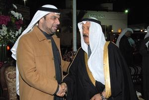 ديوسف الزلزلة يتلقى تهنئة من جواد بوخمسين
