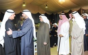 عبدالله المعيوف يتلقى التهاني والتبريكات﻿