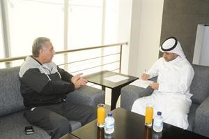 الشطي يشرح اسباب ايقاف البرنامج للزميل يحيى حميدان 	سالم الشمري﻿