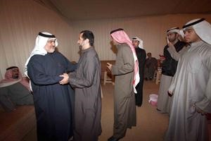 الصالح يتلقى التهاني