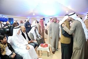 الفزيع مستقبلا الحضور﻿