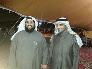 مشعل النامي ودعبداللطيف النامي