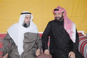 تهنئة من احد الحضور