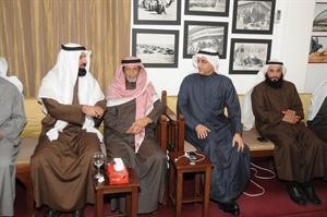 سعود الحريجي واحمد المليفي وصلاح العتيقي وخالد الشليمي
