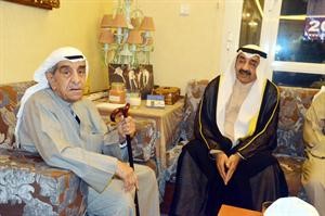 رئيس مجلس الامة السابق جاسم الخرافي وجارالله الخرافي