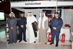 منصور البدر وسلمان العجمي في جناح الاطفاء 	متين غوزال﻿