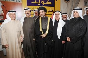 سيد حسين القلاف ومحمد ابوالحسن يباركان