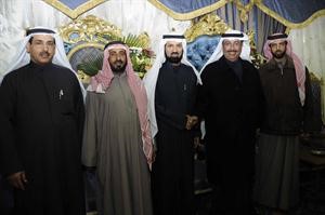 خالد العدوة وراكان بن حثلين بين المباركين