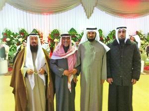  النائب خالد العدوة مهنئا
