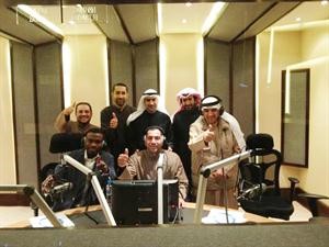 حميد حسين وطاقم التقديم والاعداد في استديو سابق﻿