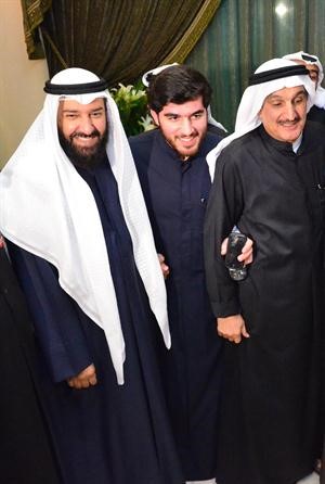 دعلي العمير مهنئا كامل العوضي