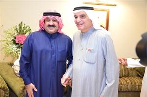 عبدالواحد العوضي والشيخ احمد اليوسف