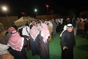 جانب من الحضور في مقر المطوع﻿