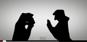 بالفيديو.. مدينة تتحرك بظلال الأصابع في عمل فني بديع