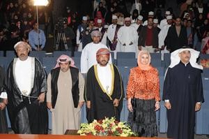 السفير الشيخ سالم المعشني في مقدمة الحضور﻿