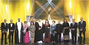 جانب من حفل مبادرة تكريم للمبدعين العرب
