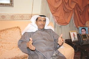 عبدالعزيز العصيمي متحدثا في المؤتمر الصحافي﻿