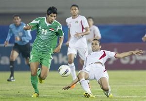 المنتخب العراقي نجح في حصد اول ثلاث نقاط الازرق كوم