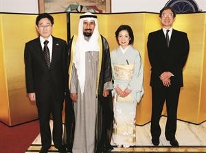 الشيخ علي الجابر مهنئا	انور الكندري﻿