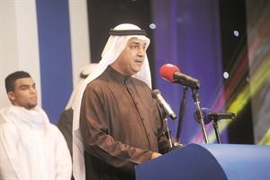 الامين العام معلي اليوحة اثناء القاء كلمته﻿