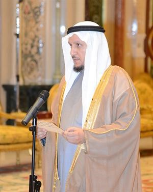 شريدة المعوشرجي خلال اداء اليمين