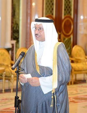 سمو رئيس الوزراء الشيخ جابر المبارك يؤدي اليمين الدستورية