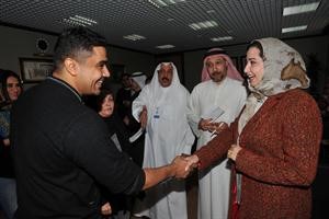 تهنئة للوزيرة﻿